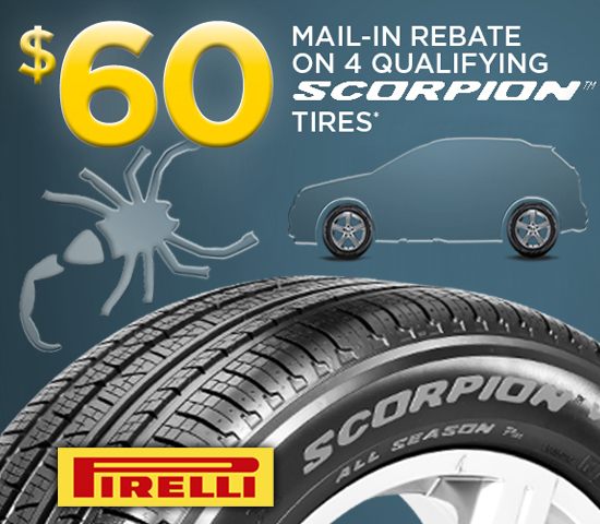 Pirelli Scorpion Mail In Rebate